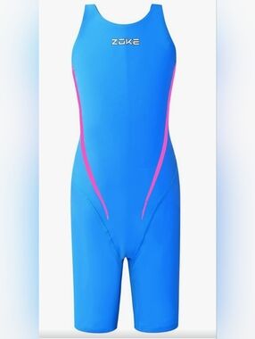 Kids' Blue One-Piece Swimming Training Suit 11-12 Year Olds NWT
